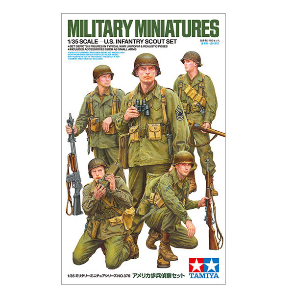 Tamiya 35379 US Infantry Scout Set 1/35