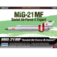 Academy MIG-21 MF Soviet Air Force & Export Le: Plastic Model Kit 1/48