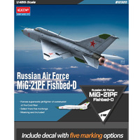 Academy 12320 Russian Air Force MIG-21PF Fishbed- D  1/48