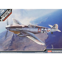 Academy Messerschmitt Bf109G-6/G-2 JG 27 Plastic Model Kit 1/48