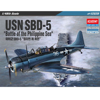 Academy USN SBD-5 Battle of the Philippine Sea Plastic Model Kit 1/48