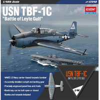 Academy USN TBF-1C Avenger Battle Of Leyte Gulf 1/48