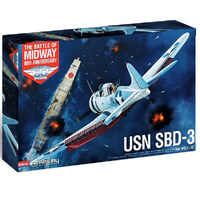 Academy USN SBD-3 Battle Of Midway Kit   1/48