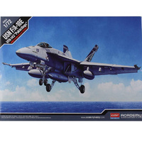 Academy USN F/A-18E VFA-143 Pukin Dogs Super Hornet Plastic Model Kit 1/72