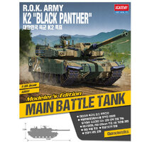 Academy ROK Army K2 Black Panther Plastic Model Kit  1/35