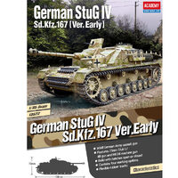 Academy German StuG IV Sd.Kfz.167 Ver.Early Plastic Model Kit  1/35