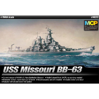 Academy Uss Missouri BB-63 MCP Plastic Model Kit 1/700