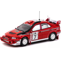 Tarmac Works Lancer Evolution 6.5 Safari Rally 2001 Winner 1/64