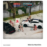 American Diorama Tarmac Works Bikini Car Wash Girls 1/64