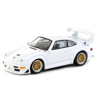 Tarmac Works Porsche 911 GT2 White  1/64