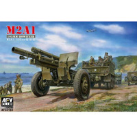 AFV Club US WWII Late Version 105mm Howitzer & Carriage Kit 1/35