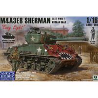 Andy's Hobby HQ M4A3E8 Sherman Late WWII / Korean War  1/16