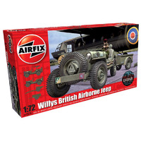 Airfix Willys Jeep Trailer & 6Pdr Gun 1/72