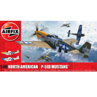 Airfix North American P51-D Mustang (Filletless Tails) 1/48