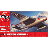 Airfix A06107 De Havilland Vampire T.3  1/48