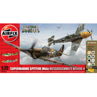 Airfix Dogfight Spitfire 1A/BF109E 1/72 + Paint