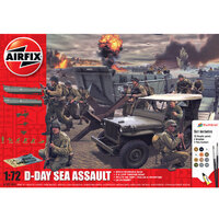 Airfix D-Day 75th Anniversary Sea Assault Gift Set   1/72