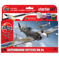 Airfix Small Beginners Set Supermarine Spitfire Mkvc 1/72