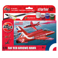 Airfix Small Beginners Set  Red Arrows Hawk 1/72