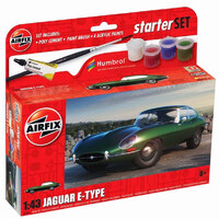 Airfix Small Starter Set Jaguar E- Type   1/43