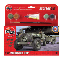 Airfix Starter Set Jeep MB  1/72