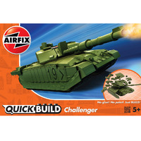 Airfix Challenger Tank - Green (Quick Build)