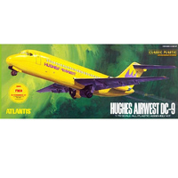 Atlantis Hughes Airways DC-9 Airliner Plastic Kit 1/72