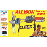 Atlantis Allison Turbo Prop Engine Plastic Kit 1/10