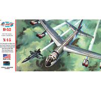 Atlantis B-52 & X-15 W/ Swivel Stand Plane Kit 1/175