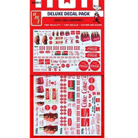 AMT Coca Cola Decal Pack D   1/25