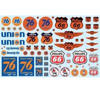 AMT Phillips 66 & Union 76 Trucking Decal Pack  1/25