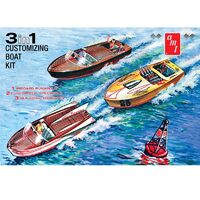 AMT Customising Boat 3 In 1 1/25