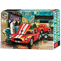 AMT Cobra Racing Shelby Cobra & Ford Pickup & Trailer Kit 1/25