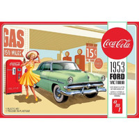 AMT Ford Victoria Hardtop Coca Cola 1953  1/25