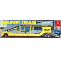 AMT Five Car Haulaway Transporter Trailer 1/25