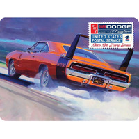 AMT Dodge Charger Daytona 1969 USPS Tin  1/25