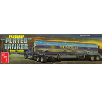 AMT Sunoco Fruehauf Plated Tanker Trailer  1/25