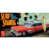 AMT Surf Shark 1959 Cadillac Ambulance  1/25