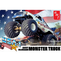 AMT USA-1 Chevy Silverado Monster Truck    1/25