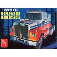 AMT Road Boss Truck White 1/25