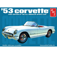 AMT Chevy Corvette 1953  Plastic Kit 1/25