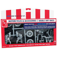 AMT Dirt Bike Parts Pack 1/25