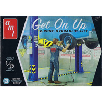 AMT Diorama Get On Up 2 Post Hydraulic Lift  1/25