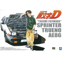 Aoshima Toyota Takumi Fujiwara Trueno Comics 1/24