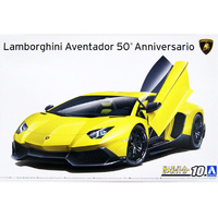 Aoshima 005982 Lamborghini Aventador 50th Anniversario 1/24