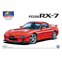 Aoshima Mazda FD3S RX-7 1999 Vintage Red  1/24