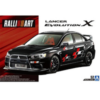 Aoshima Ralliart Lancer Evolution X 2007  1/24