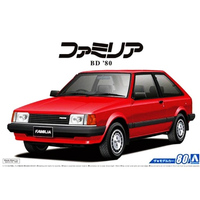 Aoshima Mazda 323 BD Familia XG '80  1/24