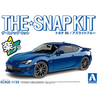 Aoshima 05598 Toyota 86 ( Azurite Blue) Snap Kit  1/32