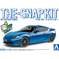 Aoshima 05754 Toyota 86 ( Bright Blue) Snap Kit  1/32